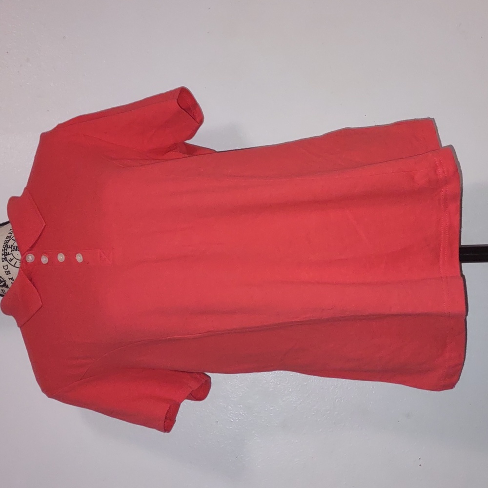 Riders By Lee Collared Coral Tops Size L Women